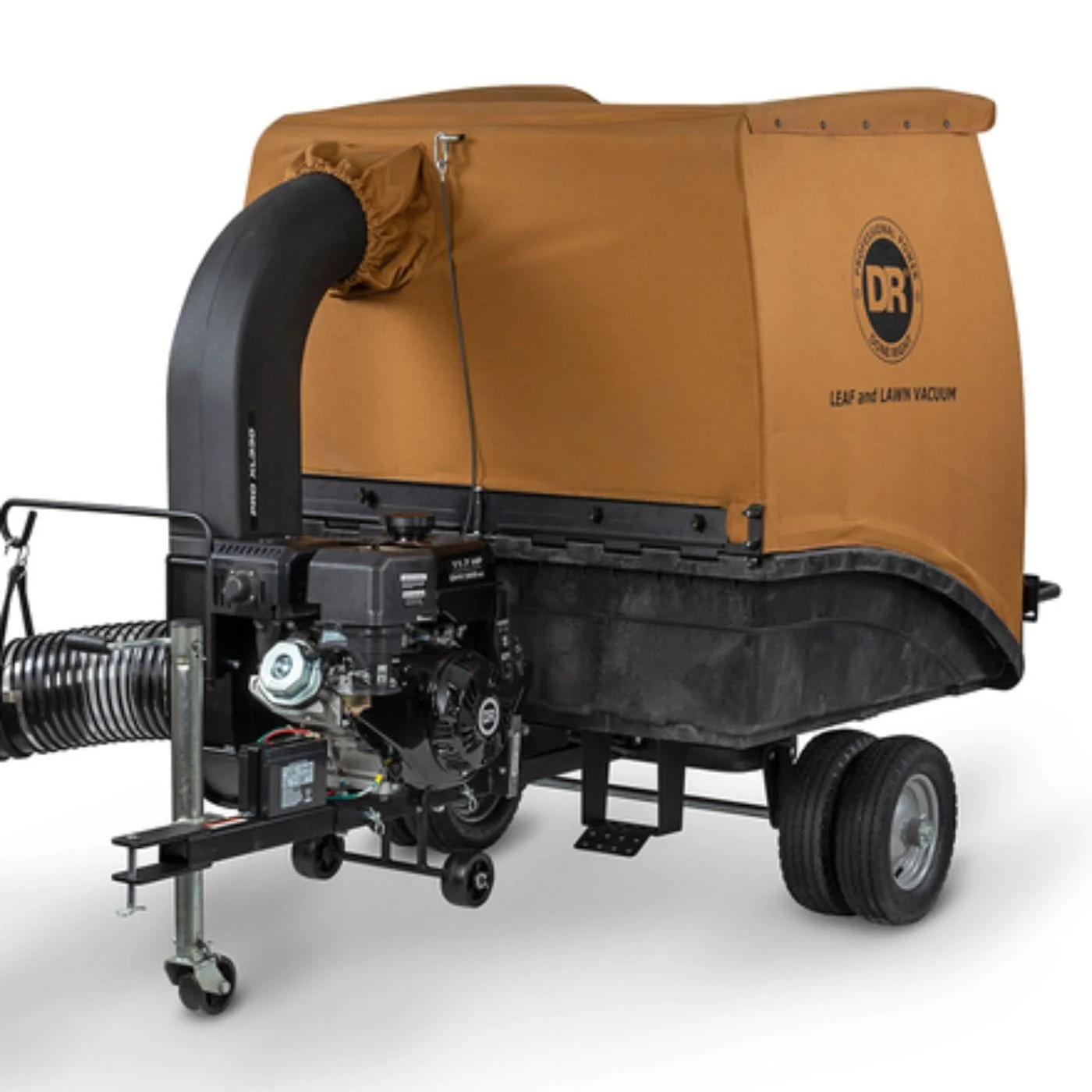 1 DR PREMIER 200 200-Gallon 6.6 HP 223cc Tow-Behind Leaf & Lawn Vacuum with Electric Start - Image 1