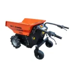 DK2 OPD812 Big Dump 1100 lb 12V Electric Self-Driving Dump Cart - Image 2